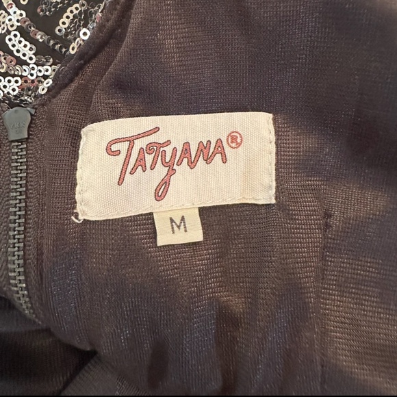 Tatyana Silver Sequin Pin-Up Midi Dress - Picture 7 of 7